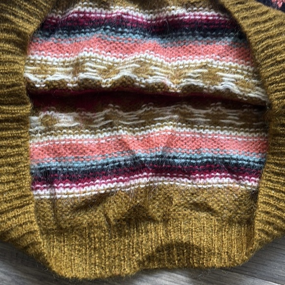 Mohair Geometric Pattern Sweater - Picture 9 of 11